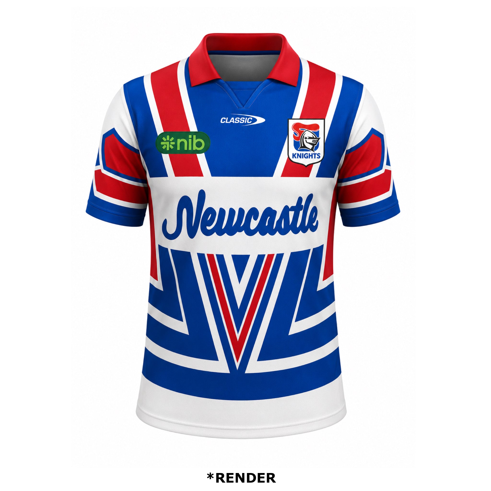 1996 Newcastle Knights Heritage Jersey