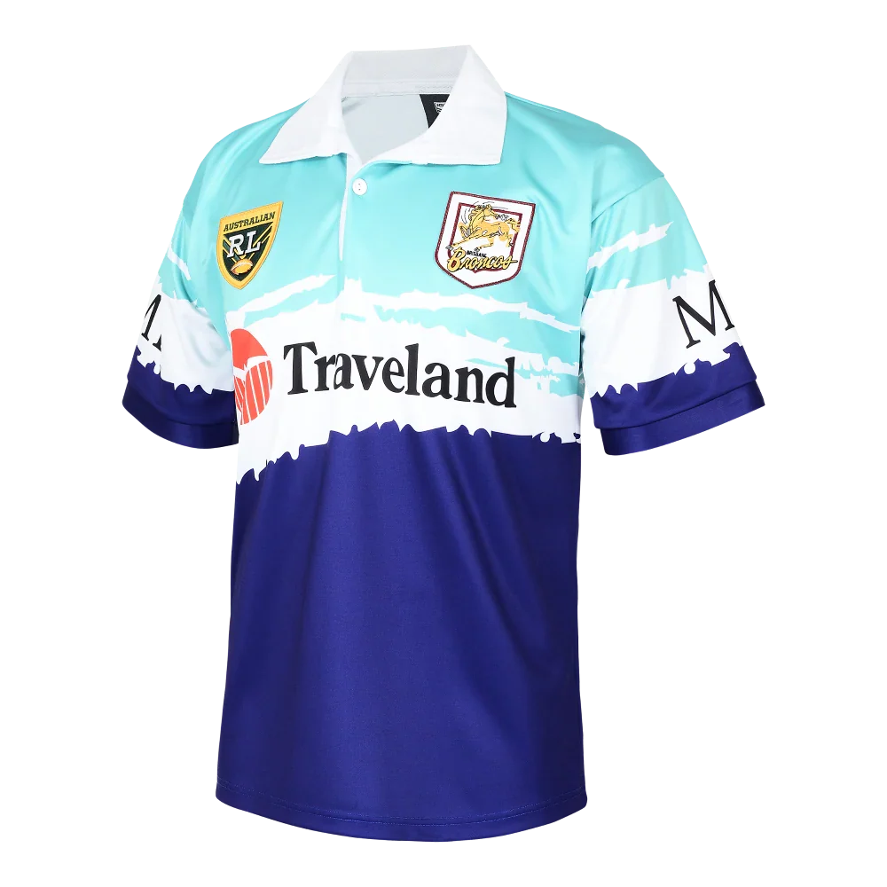 1995 Brisbane Broncos Sevens Retro Jersey