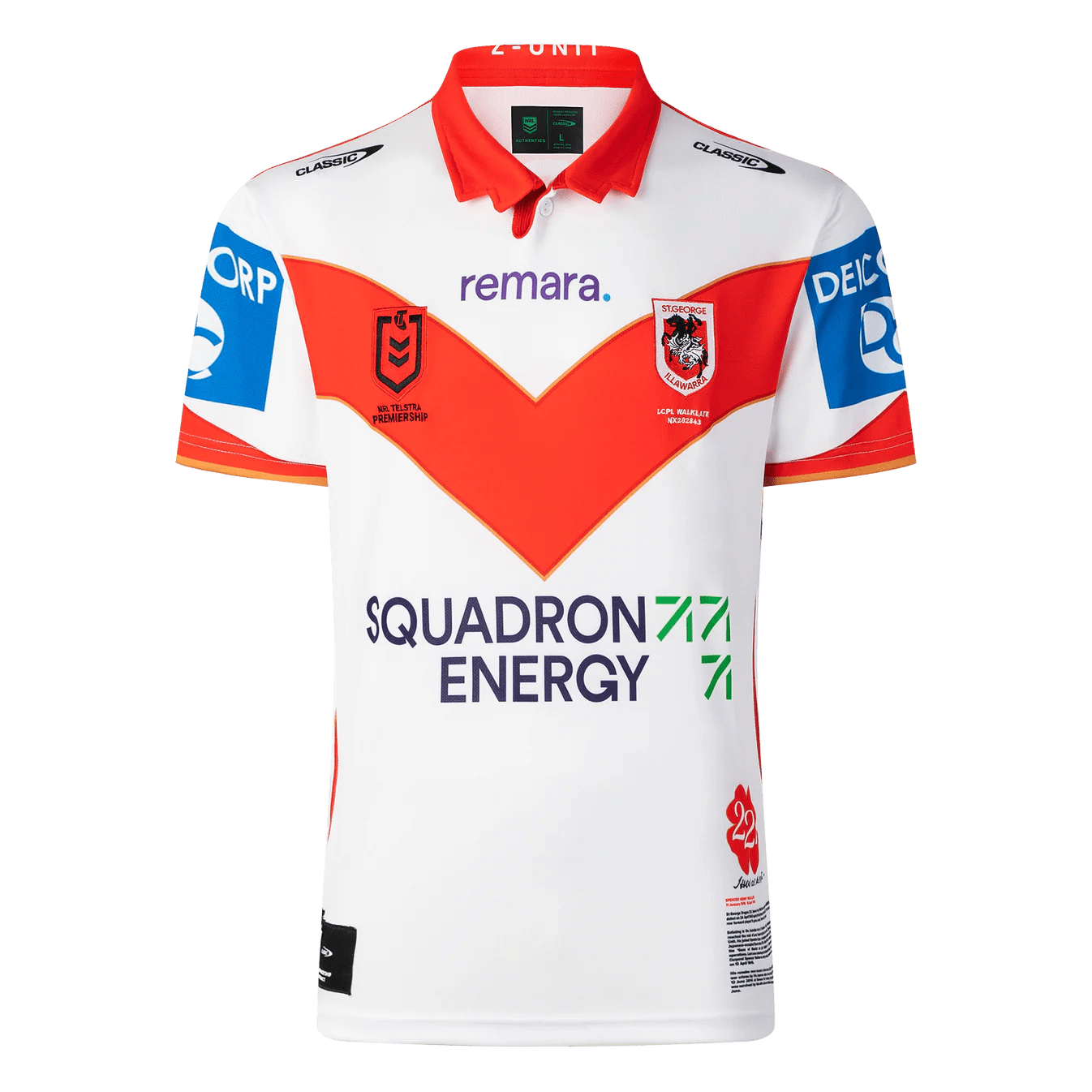 2025 St. George Illawarra Dragons ANZAC Jersey