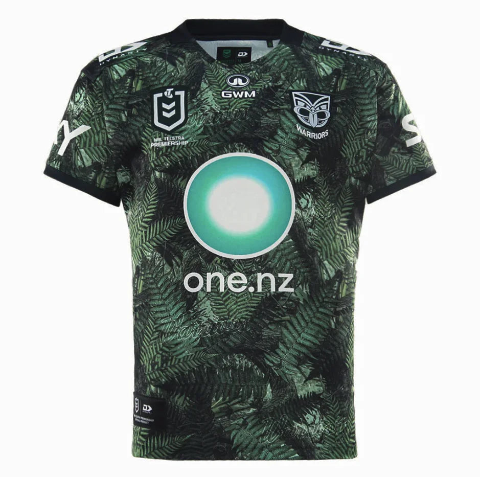 2026 New Zealand Warriors Te Taiao Jersey