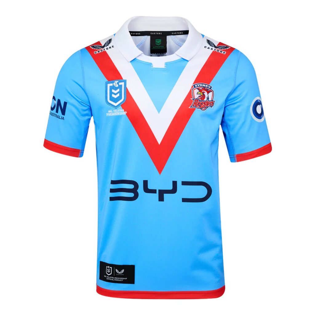 2025 Sydney Roosters ANZAC Jersey