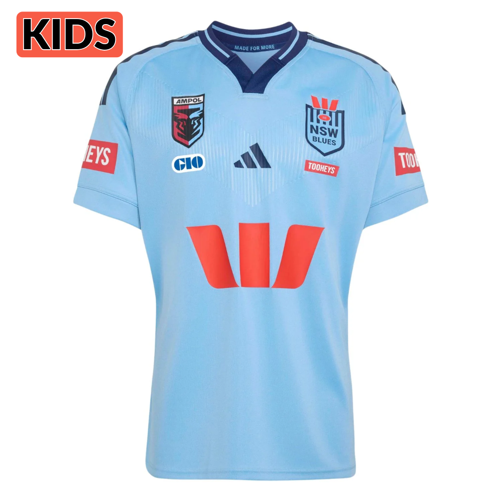 2026 New South Wales Blues Kids Home Jersey