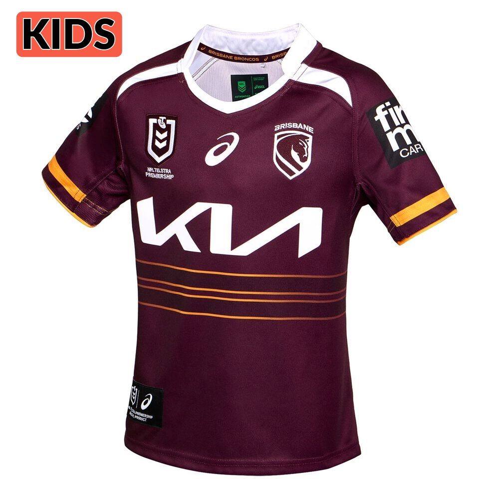 2026 Brisbane Broncos Kids Home Jersey