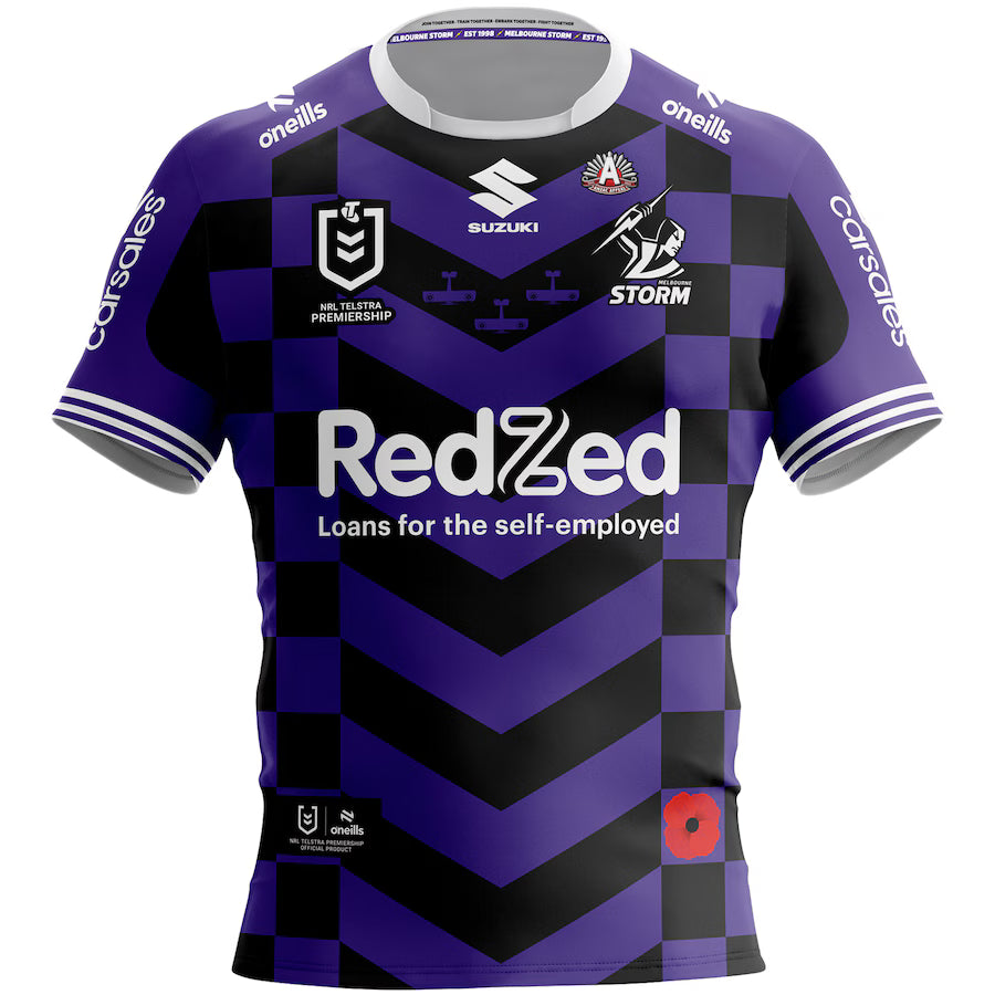 2025 Melbourne Storm ANZAC Jersey