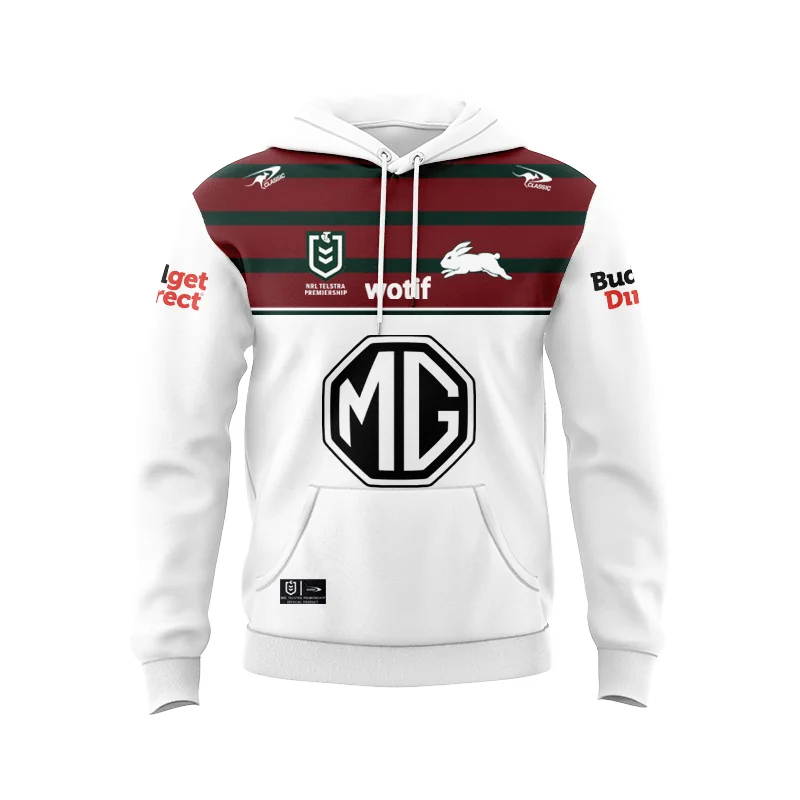 2026 South Sydney Rabbitohs Heritage Hoodie front view
