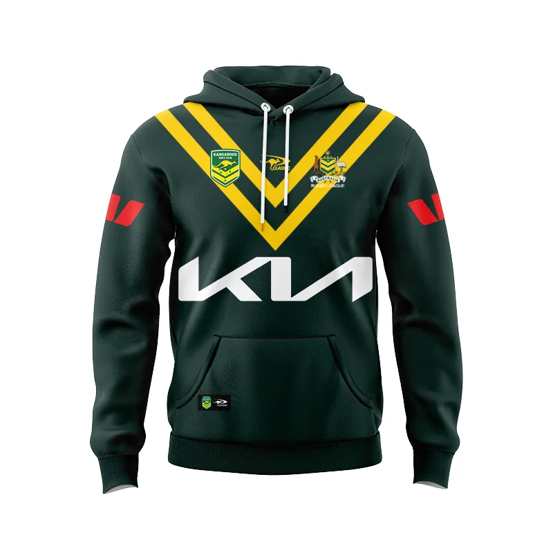 2026 Australia Kangaroos Home Hoodie front view